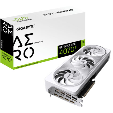Κάρτα Γραφικών Gigabyte GV-N4070AERO OC-12GD GeForce RTX 4070 Ti 12 GB RAM