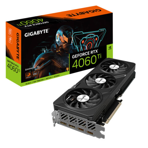 Κάρτα Γραφικών Gigabyte GeForce RTX­­ 4060 Ti GAMING OC 8G 8 GB GDDR6 8 GB RAM Geforce RTX 4060 Ti