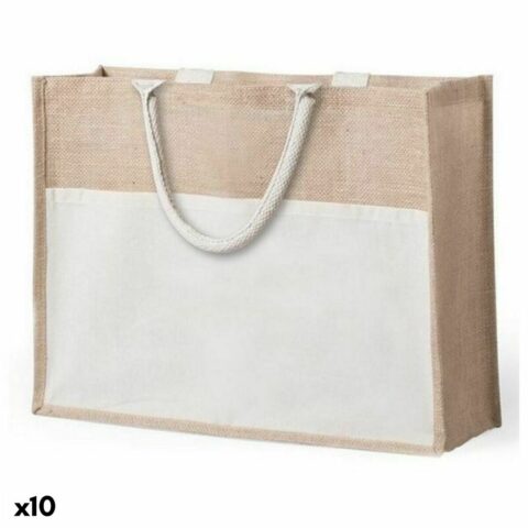 Τσάντα από Γιούτα 145725 Φυσικό (x10)