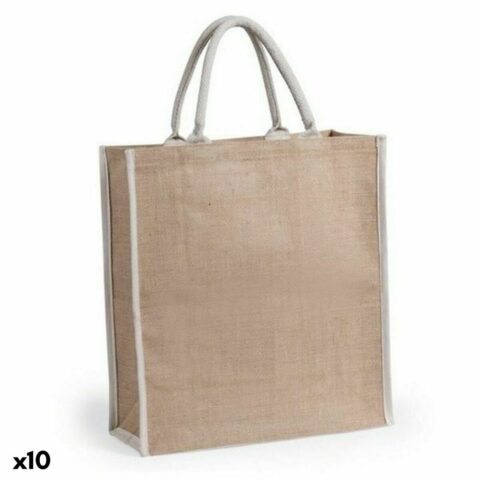 Τσάντα από Γιούτα 145736 Φυσικό (x10)