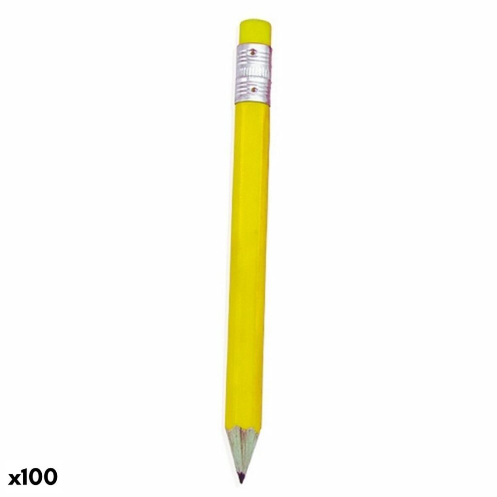 Μολύβι με Γόμα Water Bullet Cannon 143850 Ξύλο (100 Μονάδες)