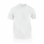 Unisex Μπλούζα με Κοντό Μανίκι 144199 Λευκό (x10)