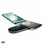 Ασύρματο Φορτιστή για Smartphones Qi 146142 Μαύρο (25 Μονάδες)