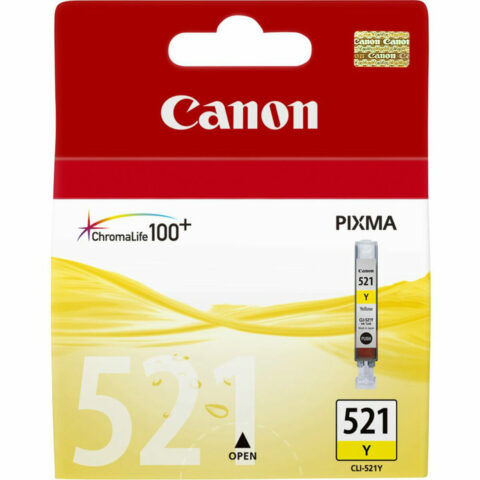 Αυθεντικό Φυσίγγιο μελάνης Canon CLI-521Y Κίτρινο