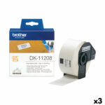Ετικέτες για Εκτυπωτή Brother DK-11208 Λευκό/Μαύρο 38 X 90 mm (3 Μονάδες)