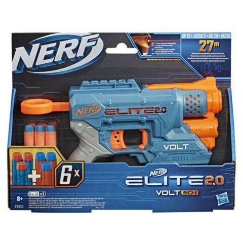 Όπλο με Βελάκια Nerf Elite 2.0 Μπλε Πορτοκαλί