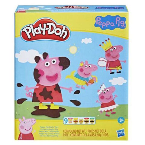 Παιχνίδι με Πλαστελίνη Play-Doh Hasbro Peppa Pig Stylin Set