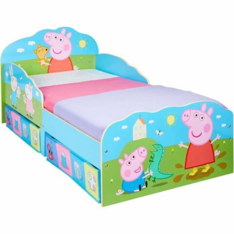Κρεβάτι Peppa Pig Παιδικά 70 x 140 cm Ξύλο MDF