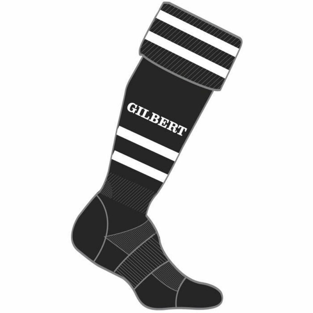 Αθλητικές Κάλτσες Gilbert  Junior Μαύρο
