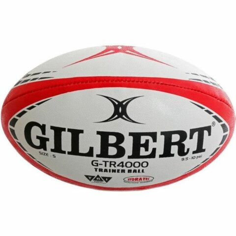 Μπάλα Ράγκμπι Gilbert G-TR4000 Λευκό 28 cm Κόκκινο