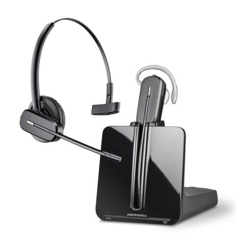 Ασύρματα Ακουστικά με Μικρόφωνο Poly CS540/A Μαύρο