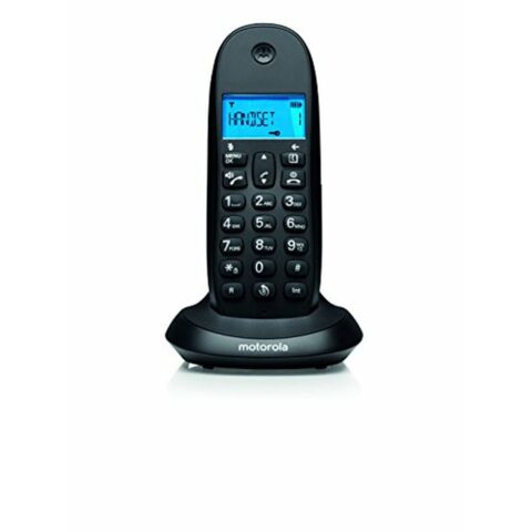Ασύρματο Τηλέφωνο Motorola 107C1001LB DECT Μαύρο
