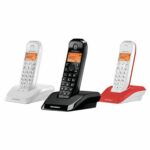 Ασύρματο Τηλέφωνο Motorola S12 TRIO MIX (3 Pcs) Πολύχρωμο
