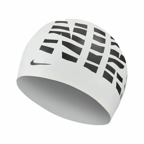 Καπάκι κολύμβησης Nike Graphic 3 Λευκό Σιλικόνη Ενήλικες