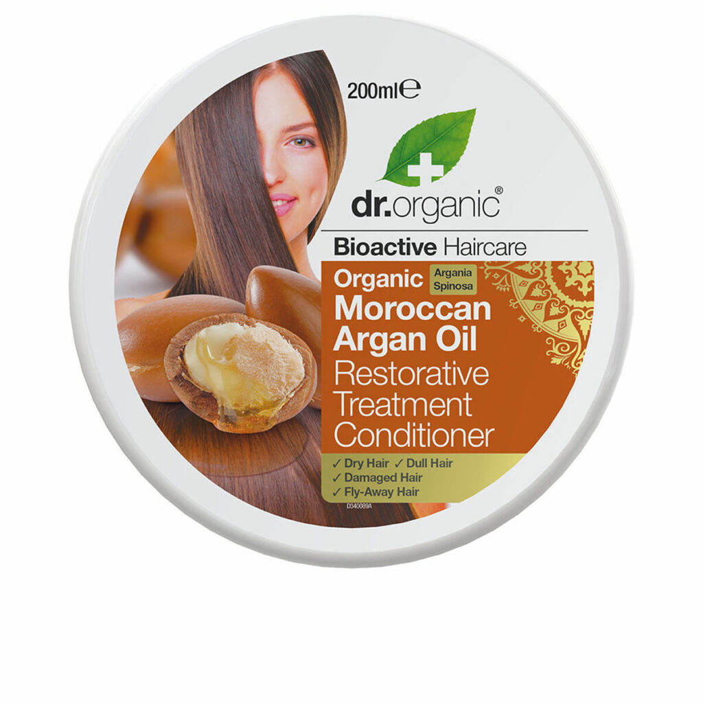 Μάσκα Mαλλιών Moroccan Argan oil Dr.Organic Argán 200 ml