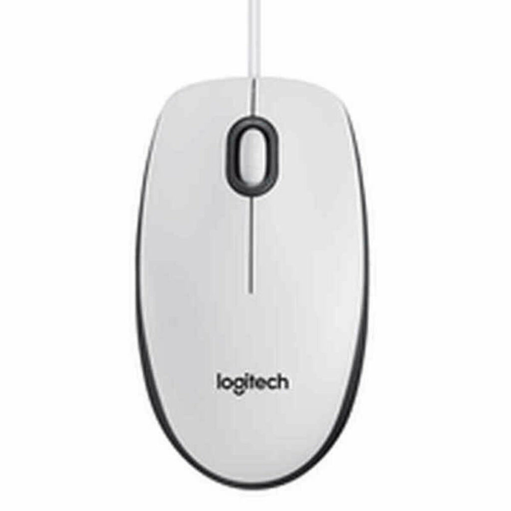 Οπτικό Ποντίκι Logitech B100 800 dpi Λευκό