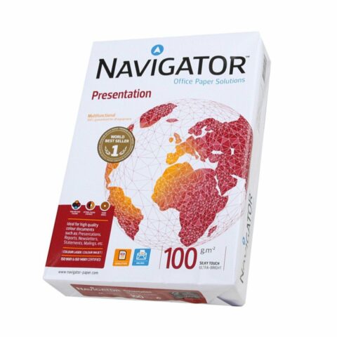 Χαρτί για Εκτύπωση Navigator Presentation Λευκό A4 5 Τεμάχια