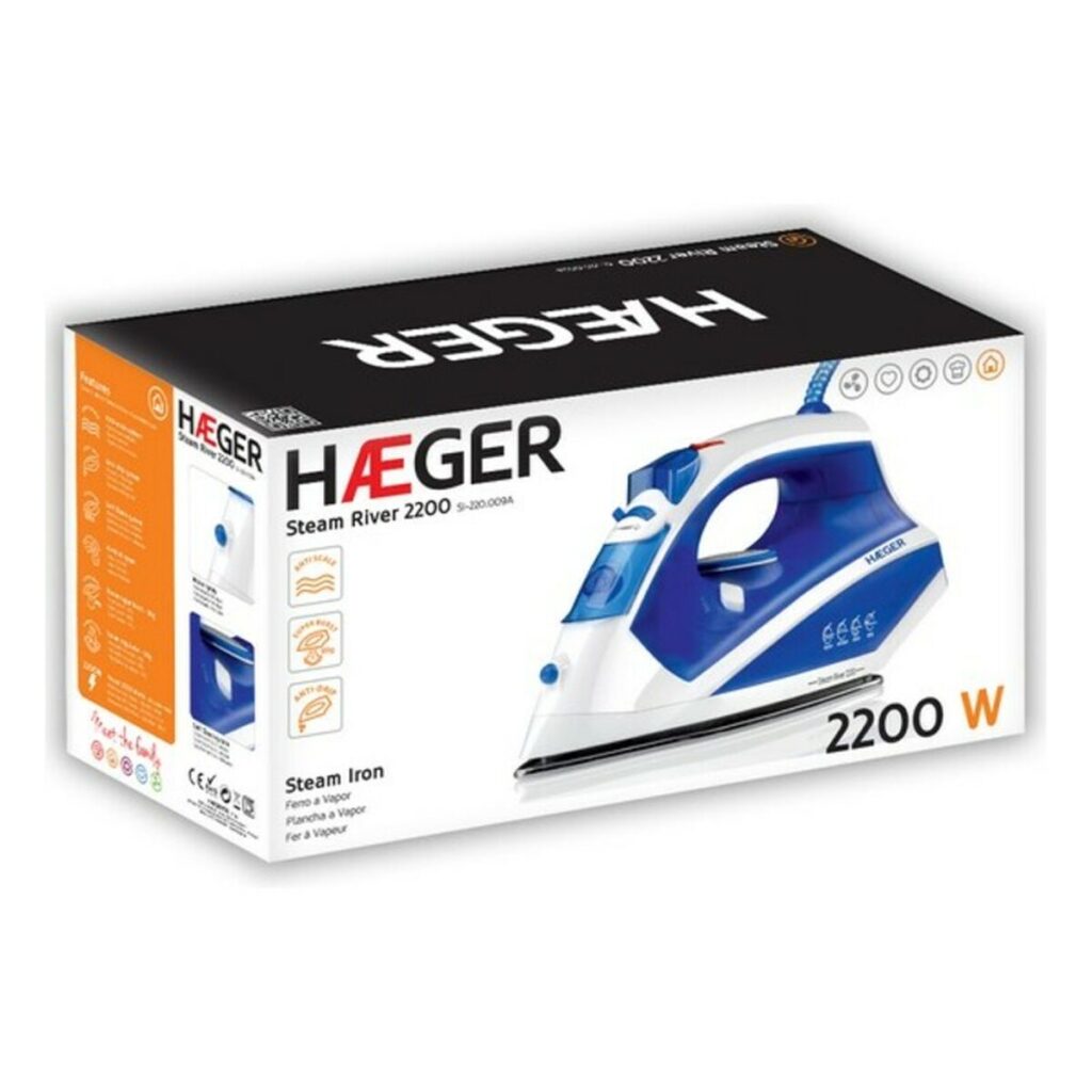 Σίδερο Ατμού Haeger SI-220.009B 2200W