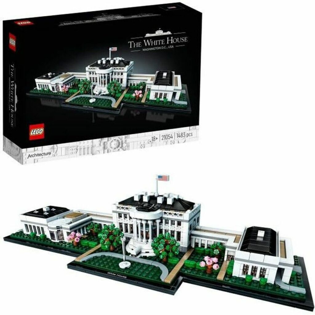 Playset Lego Architecture the White House Ενήλικες 1483 Τεμάχια