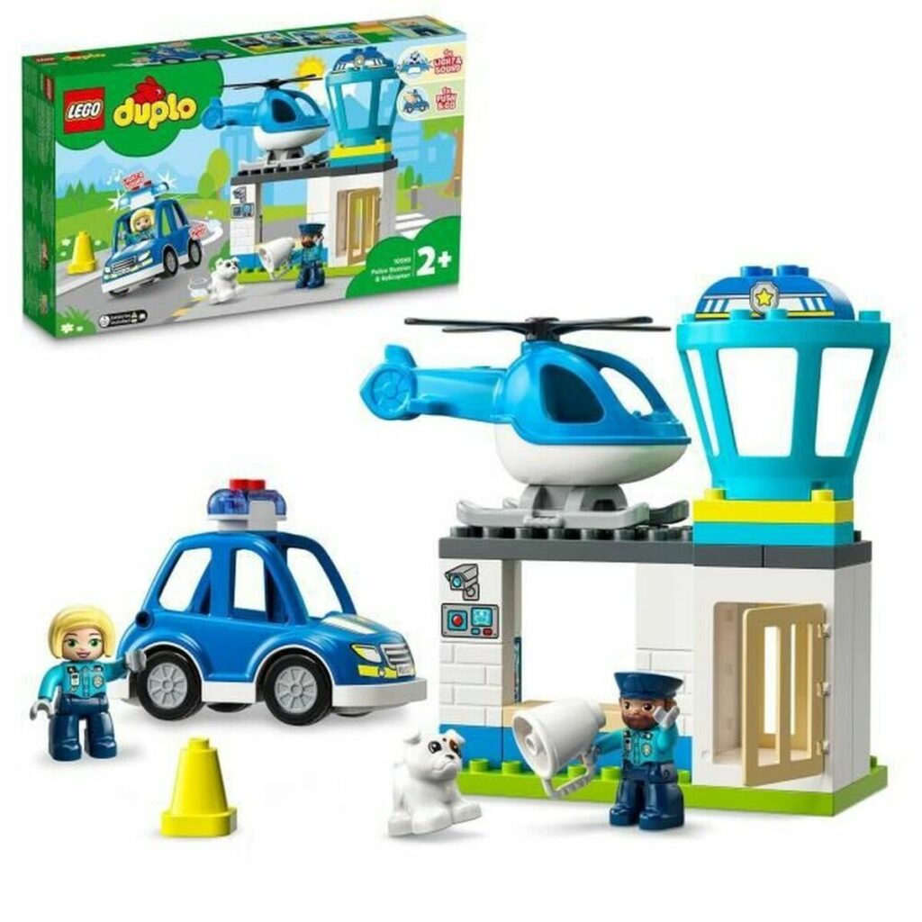 Playset Lego 10959 DUPLO Police Station & Police Helicopter (40 Τεμάχια)