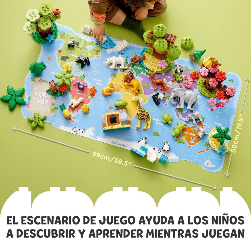 Playset Lego 10975 DUPLO Wild Animals of the World (142 Τεμάχια)