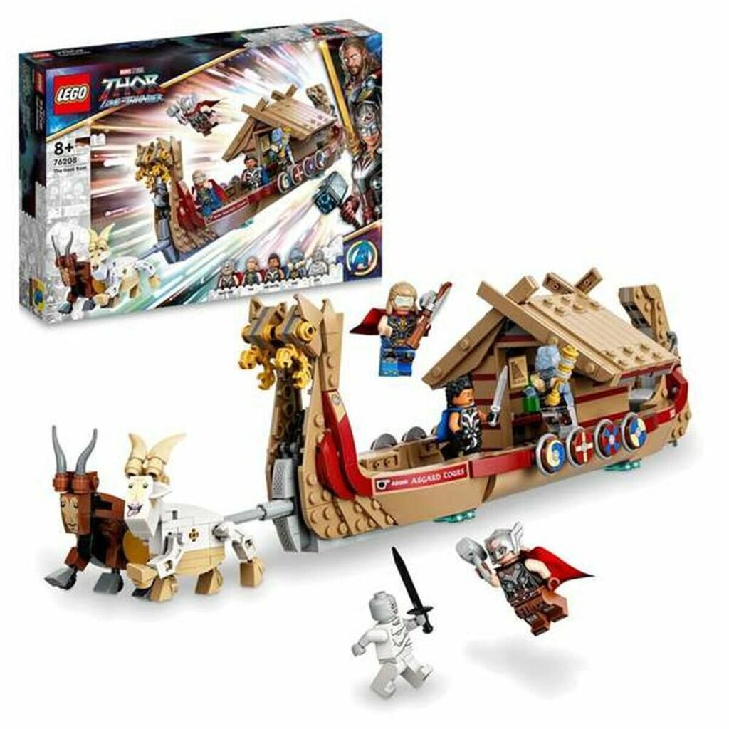 Παιχνίδι Kατασκευή Lego Thor Love and Thunder: The Goat Boat
