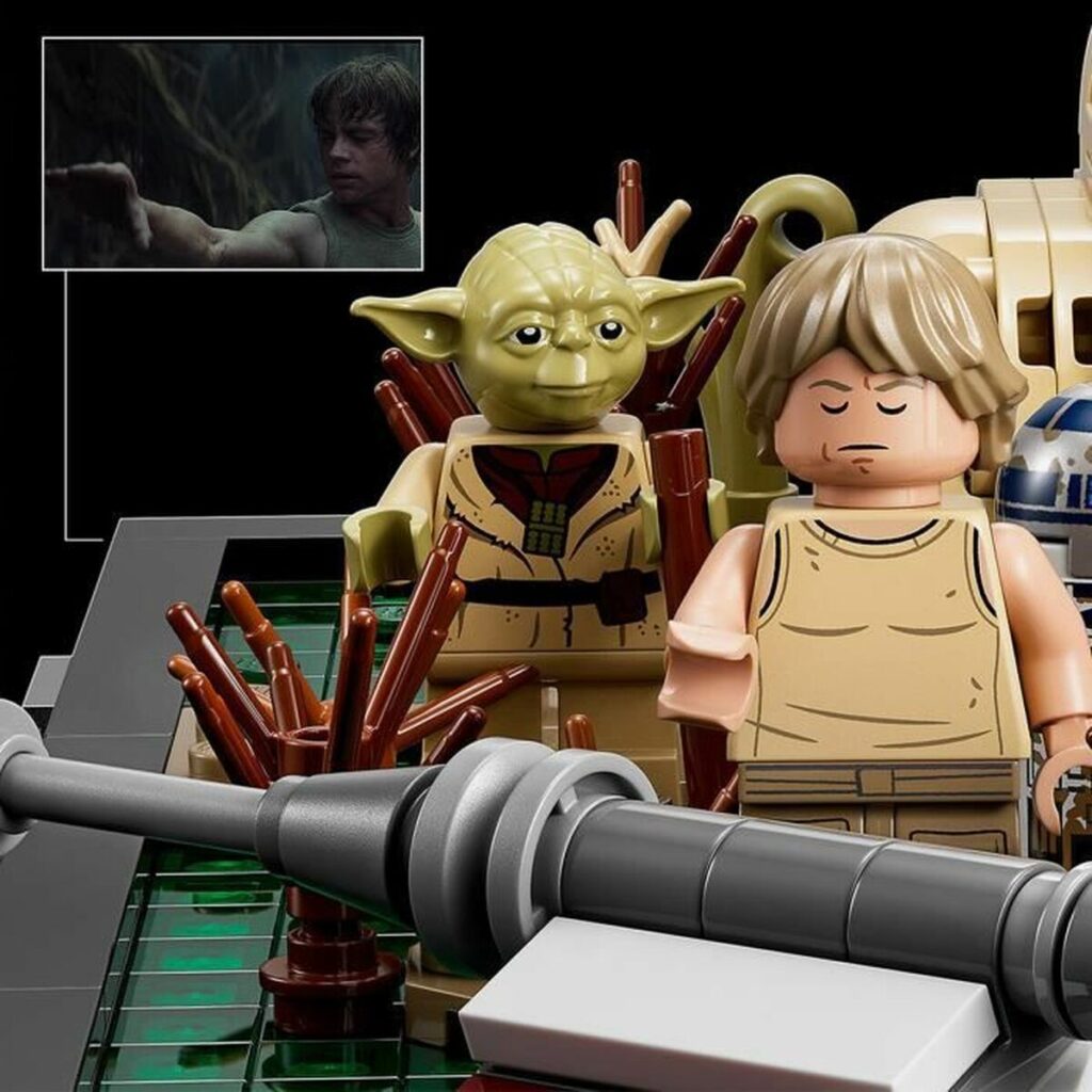 Playset Lego Star Wars 75330 Diorama Jedi Training on Dagobah (1000 Τεμάχια)