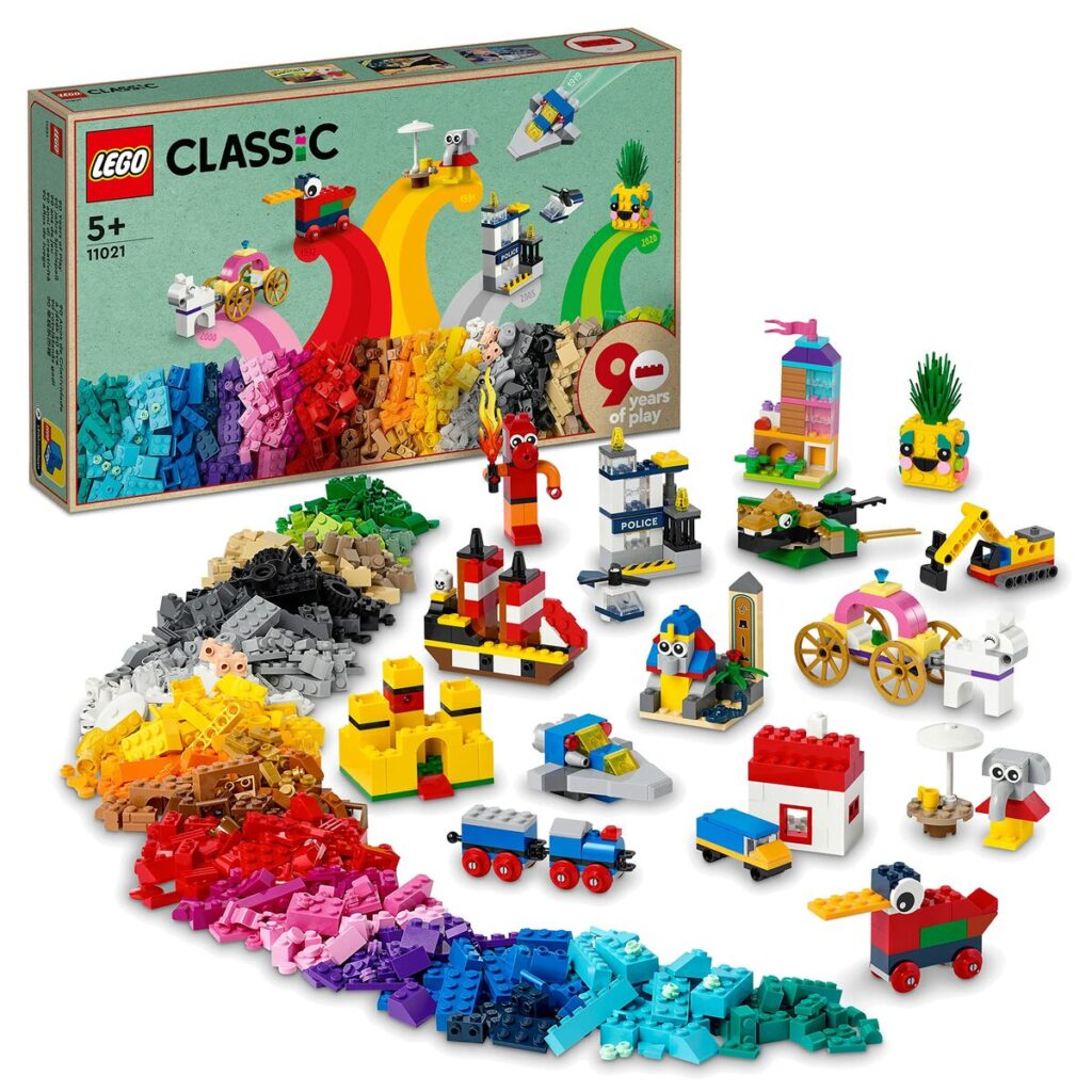 Playset Lego 11021 Classic 90 Years of Play (1100 Τεμάχια)
