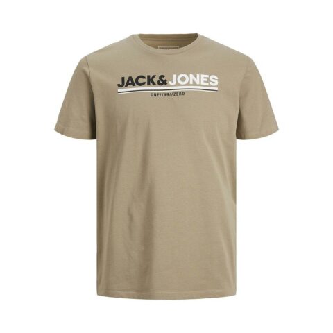 Μπλουζάκι Jack & Jones JCOFREDERICK TEE SS 12219841 Μπεζ