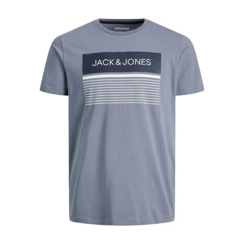 Ανδρική Μπλούζα με Κοντό Μανίκι JJTRAVIS TEE SS CREW Jack & Jones 12221009  Μπλε