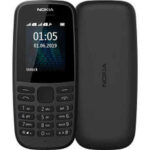 Κινητό Τηλέφωνο για Ηλικιωμένους Nokia 105 Μαύρο 1