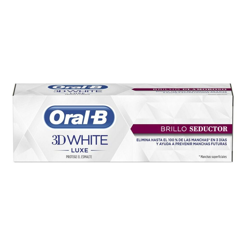 Οδοντόκρεμα Λεύκανσης Oral-B 3D White Luxe (75 ml)