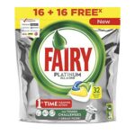 Ταμπλέτες για το Πλυντήριο Πιάτων Fairy All in 1 Platinum Δροσερό (24 Μονάδες)