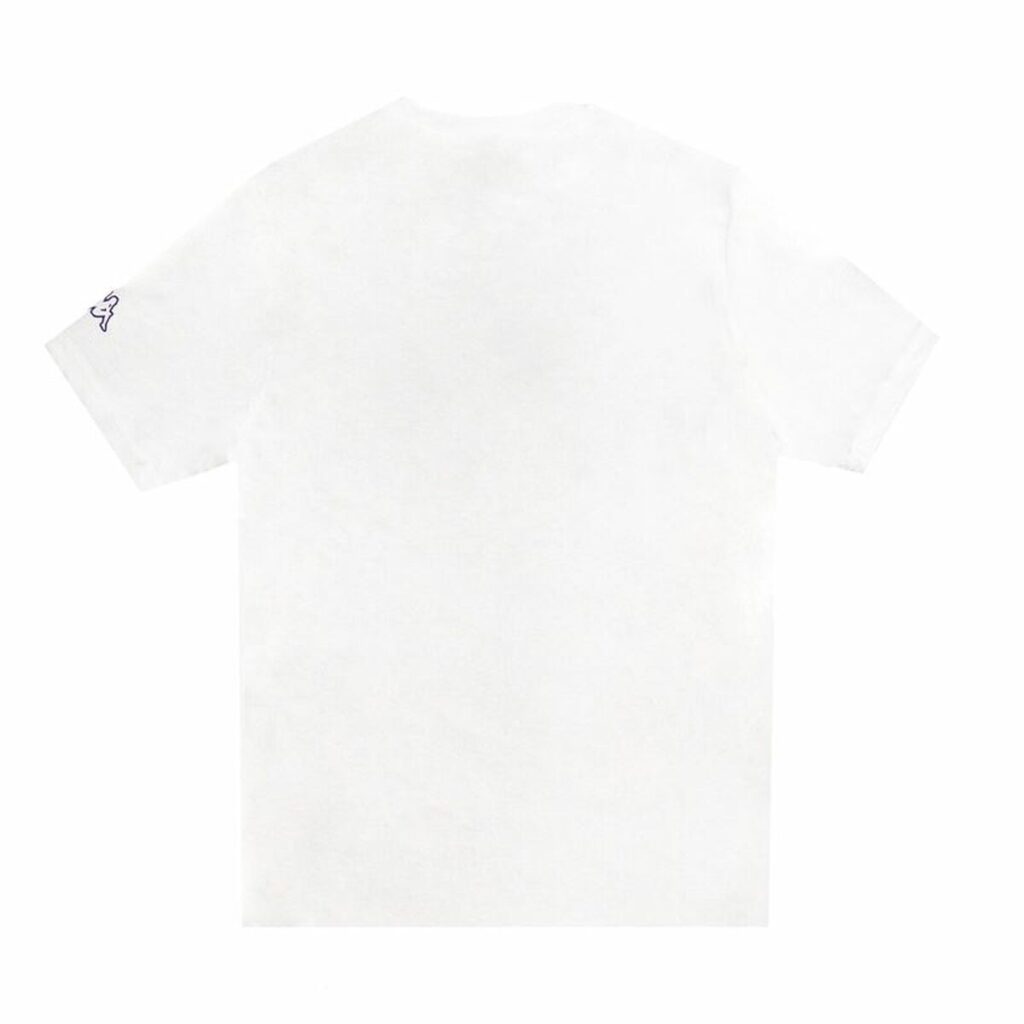 Ανδρική Μπλούζα με Κοντό Μανίκι Kappa Sportswear Logo Λευκό