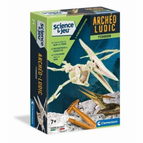 Παιχνίδι Επιστήμης Clementoni Archéo Ludic Pteranodon  Λαμπτήρες φθορισμού