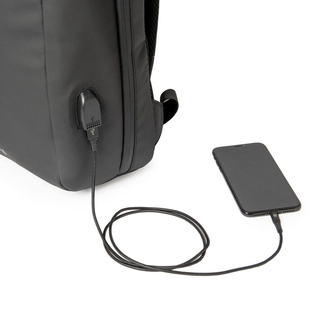 Σακίδιο με Τροφοδοτικό και Θήκη για Tablet και Φορητό Yπολογιστή Celly BUSINESSBACKBK Μαύρο