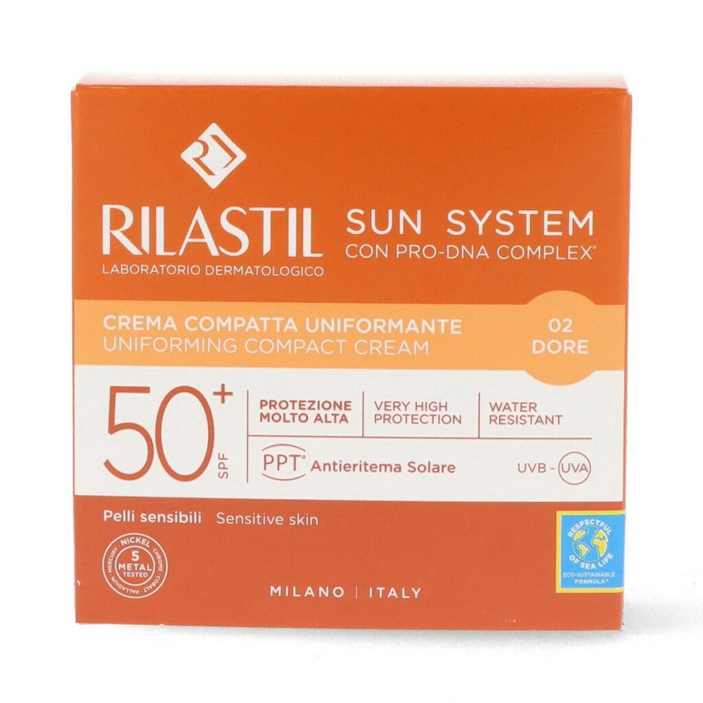 Συμπαγής Σκόνη Bronzers Rilastil Sun System Spf 50+ Doré (10 g)
