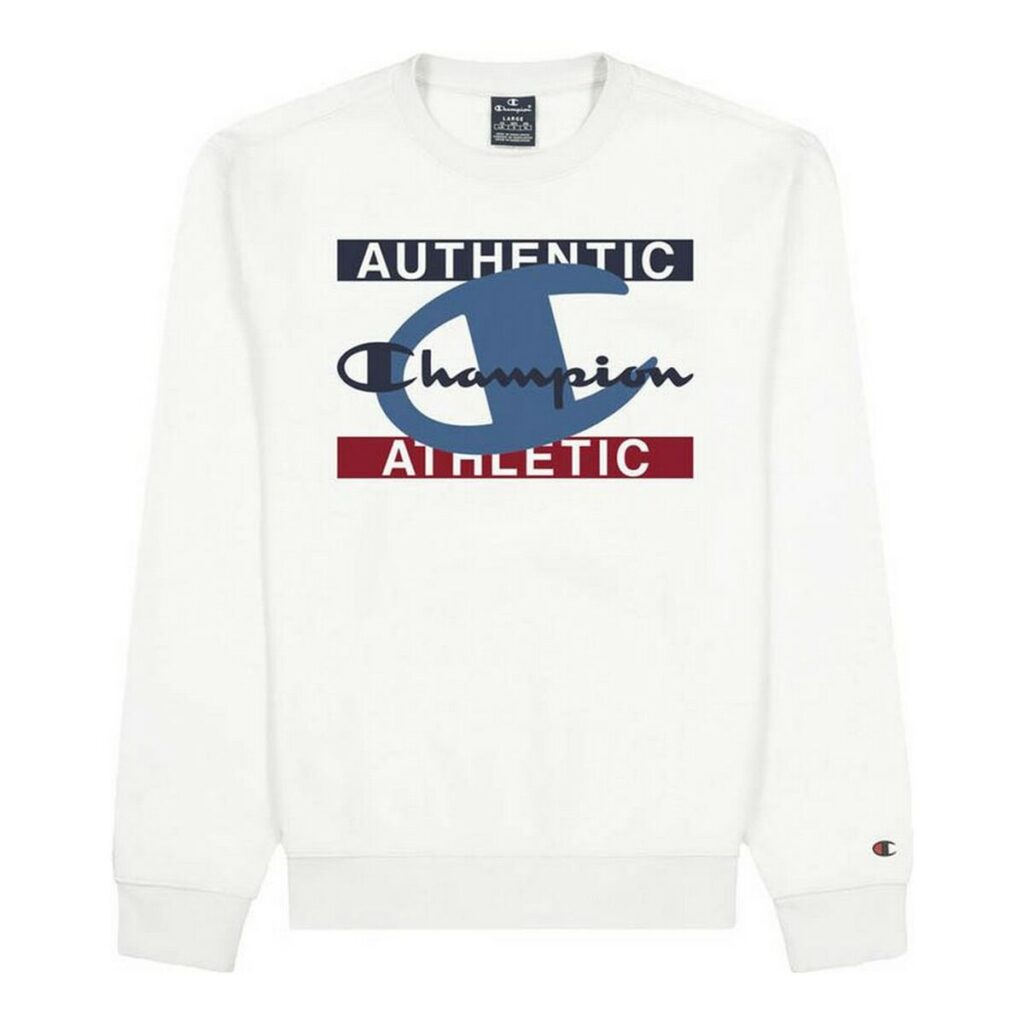 Ανδρικό  Φούτερ χωρίς Κουκούλα Champion Authentic Athletic Λευκό