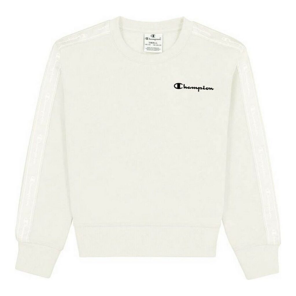 Παιδικό Μπλουζάκι Champion Crewneck Logo Λευκό