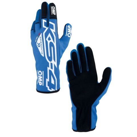 Karting Gloves OMP KS-4 KART Μπλε S