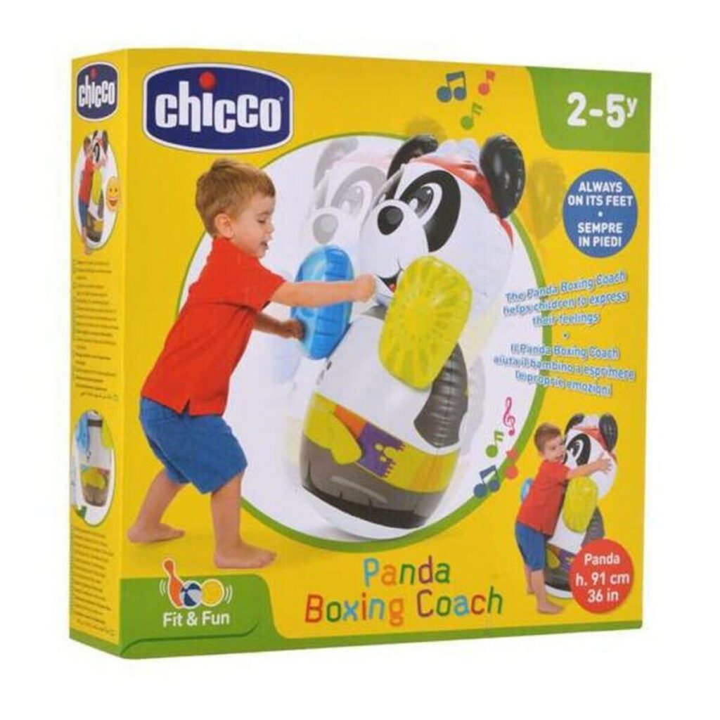 Φουσκωτή Τσάντα Διάτρησης Ποδιών για Παιδιά Panda Chicco 00010522000000 Με ήχο (60 x 91 x 30 cm)