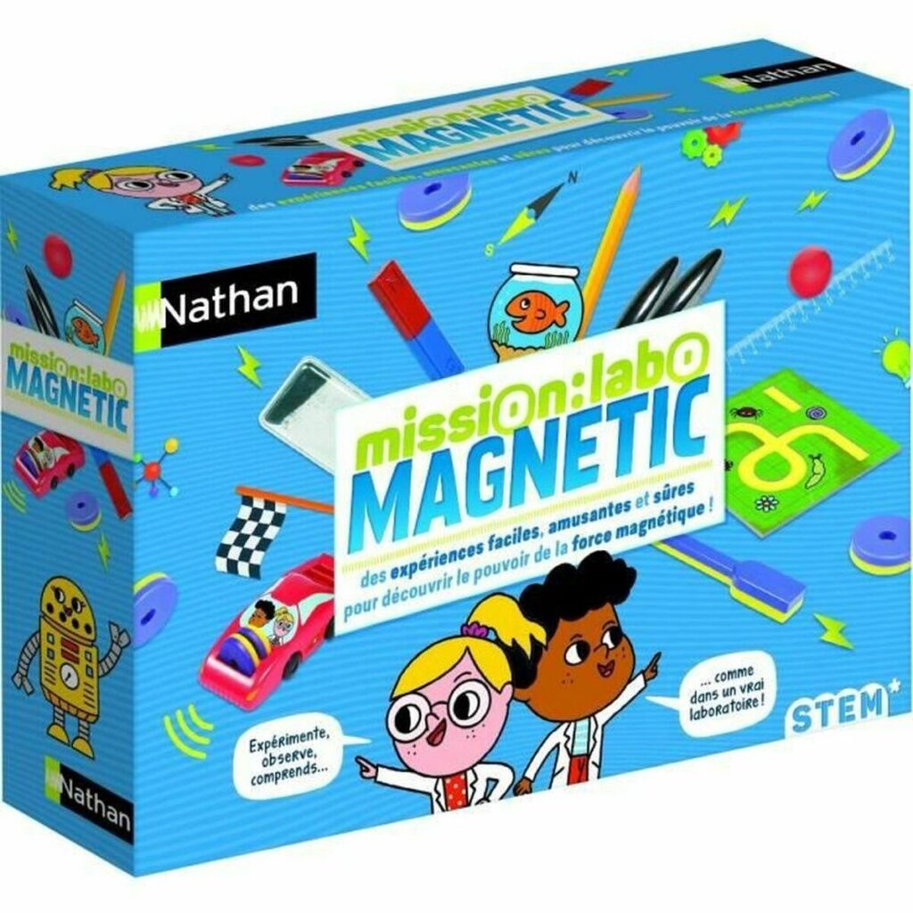 Επιτραπέζιο Παιχνίδι Nathan Mission Labo Magnetic Lab set (FR)