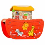 Playset Moltó Noah's ark Ξύλο 17 Τεμάχια