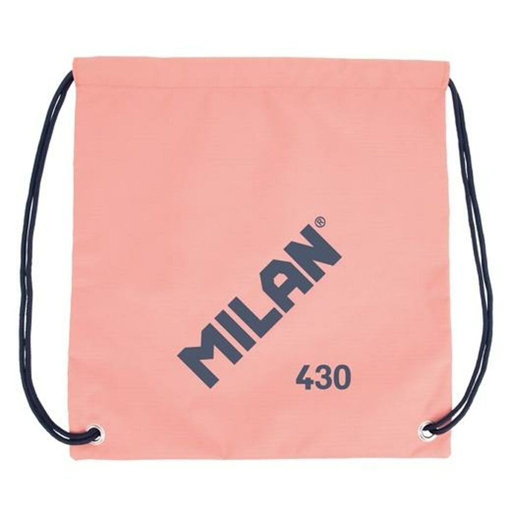Σχολική Τσάντα με Σχοινιά Milan Since 1918 Ροζ 42 x 34 x 0