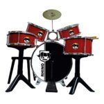 Μουσική Μπαταρία Reig Rhino Drums Red 75 x 68 x 54 cm Πλαστική ύλη