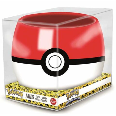 Φλιτζάνι με Κουτί Pokémon Pokeball Κεραμικά 360 ml