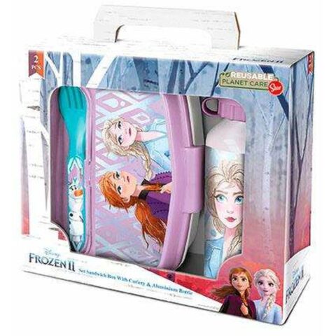 Παιδικό Σετ Σκεύη Stor Frozen II Ροζ 4 Τεμάχια Πλαστική ύλη