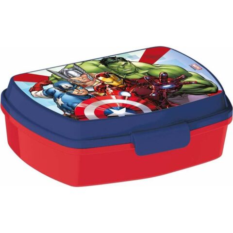 Κουτί για Sandwich The Avengers Infinity Μπλε Πλαστική ύλη Κόκκινο (17 x 5.6 x 13.3 cm)