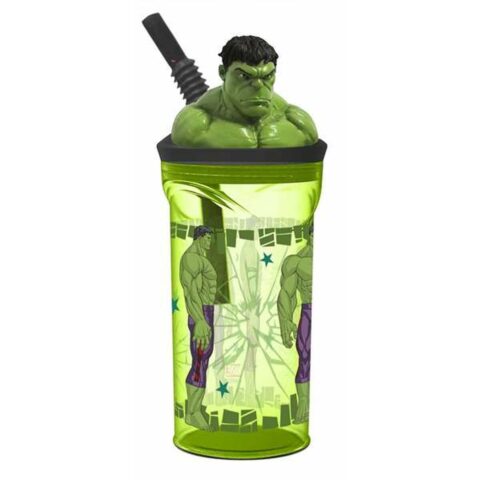 Μπουκάλι νερού The Avengers Force Hulk Πλαστική ύλη 360 ml