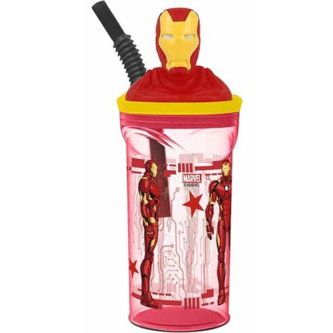 Μπουκάλι νερού The Avengers Iron Man Πλαστική ύλη 360 ml